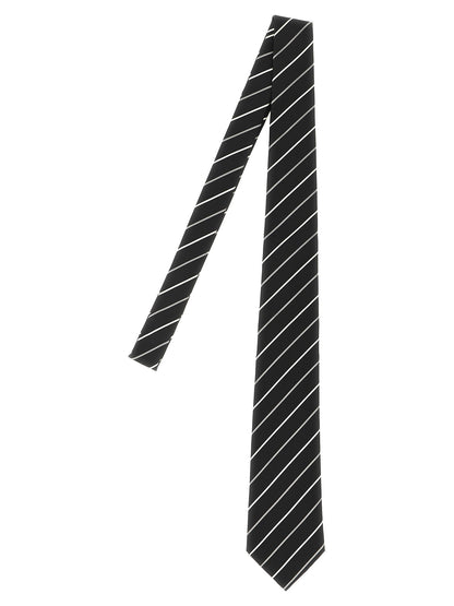 Saint Laurent Striped Tie