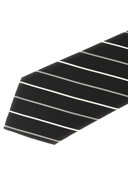Saint Laurent Striped Tie