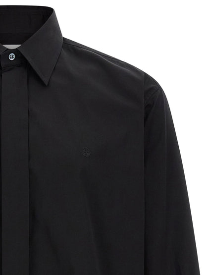 Alexander McQueen Logo Embroidery Shirt