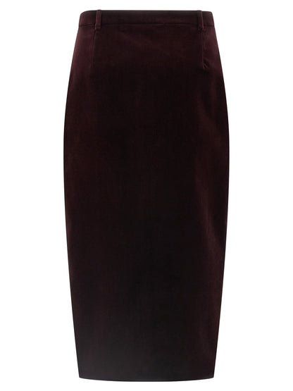 Saint Laurent Velvet Skirt