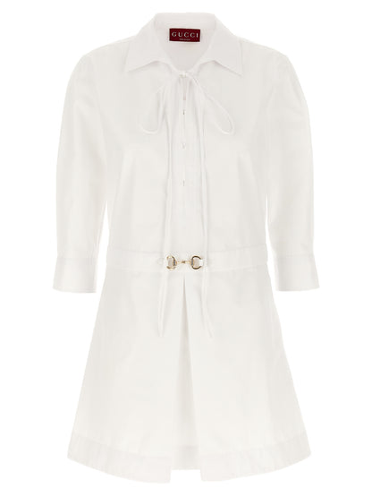 Gucci Morsetto Chemisier Dress