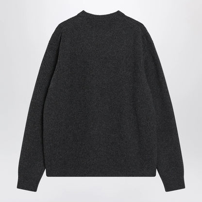 GUCCI Gray wool and cashmere sweater