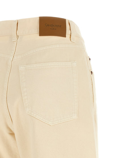 Saint Laurent V-shaped Waist Jeans