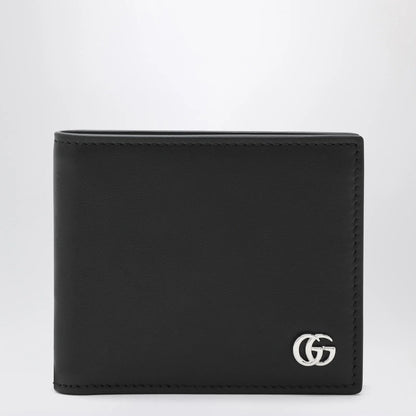 GUCCI Black GG Marmont Bi-Fold Wallet
