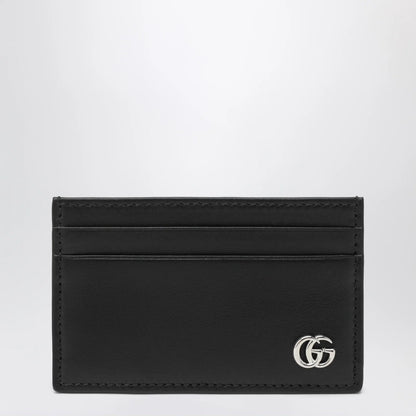 GUCCI Black GG Marmont Card Holder