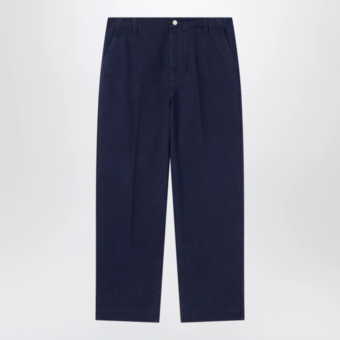 GUCCI Dark blue washed denim trousers
