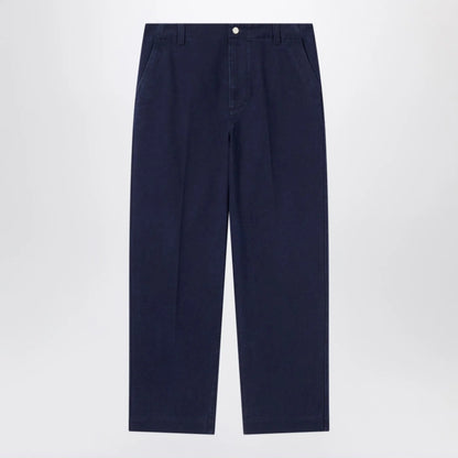 GUCCI Dark blue washed denim trousers