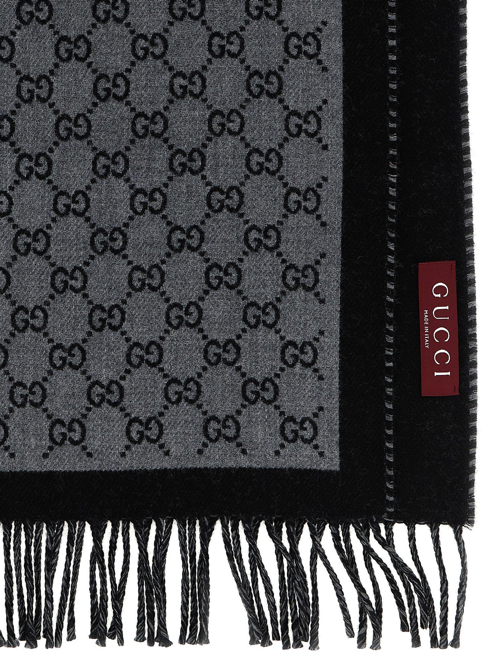 Gucci Gg Jacquard Scarf
