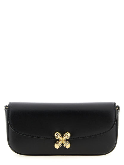 Alexander McQueen Skull Flower Small Crossbody Bag