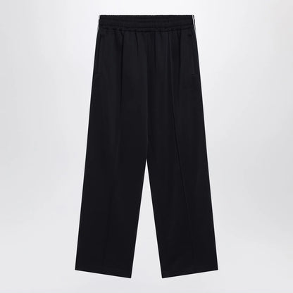 GUCCI Navy blue pants in technical jersey