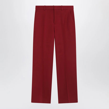 GUCCI Classic trousers in Anchor Red
