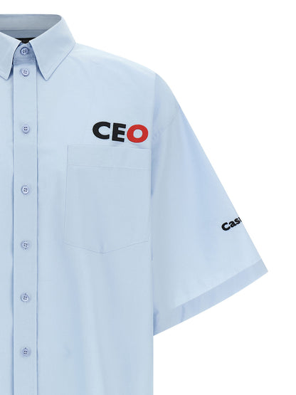 Balenciaga Ceo Uniform Logo Shirt