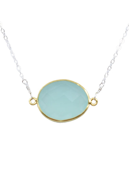 Mrs. Parker Necklace in Chalcedony