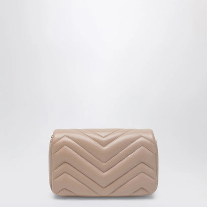 GUCCI Mini GG Marmont shoulder bag in pale pink
