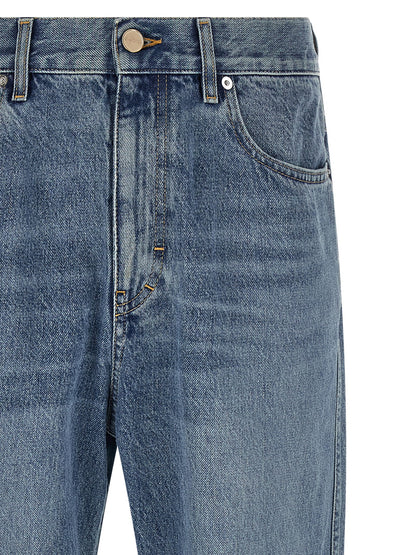 Gucci Délavé Effect Denim Jeans