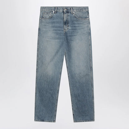 GUCCI Light blue délavé slim-fit jeans