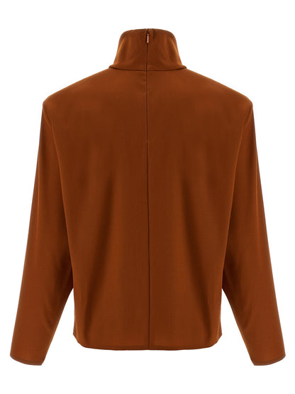 Saint Laurent Structured Shoulder Sweater
