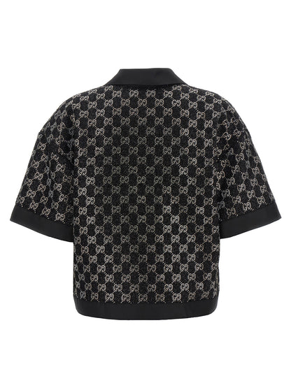 Gucci Gg Crystal Top