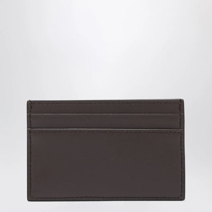 GUCCI Cocoa cardholder with Horsebit