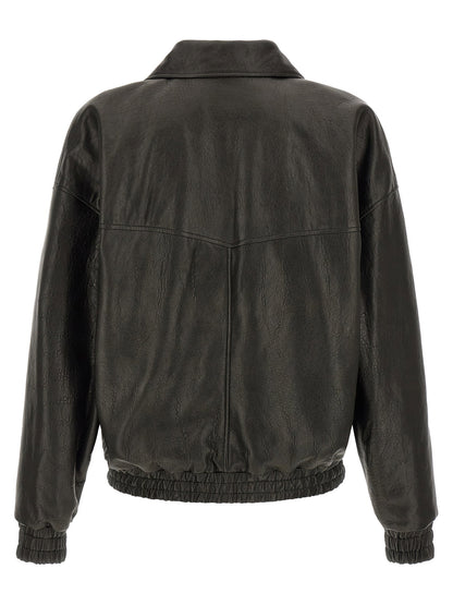 Saint Laurent Bubble Leather Jacket