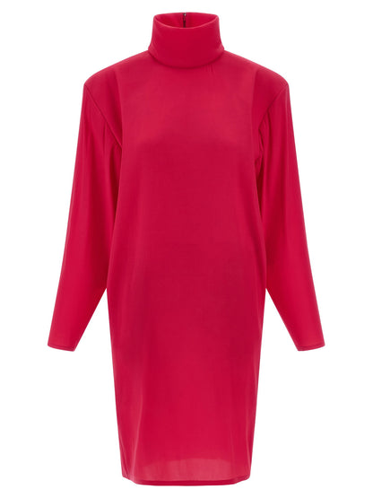 Saint Laurent Structured Shoulder Dress