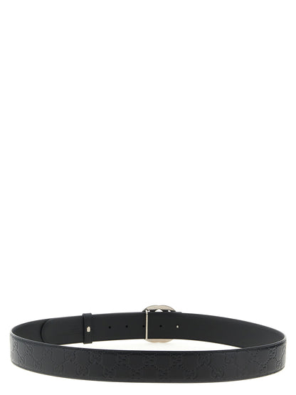 Gucci Incrocio Gg Reversible Belt