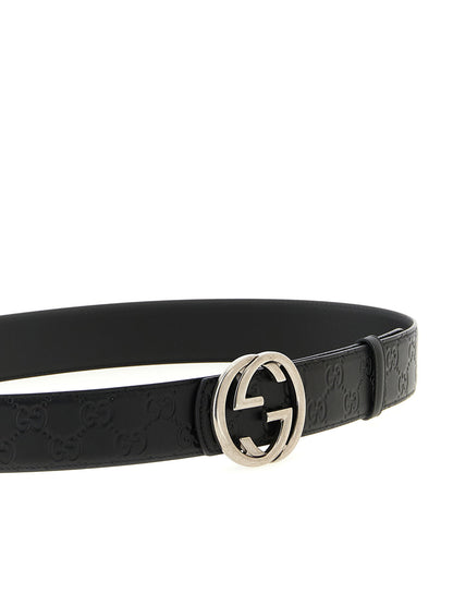 Gucci Incrocio Gg Reversible Belt