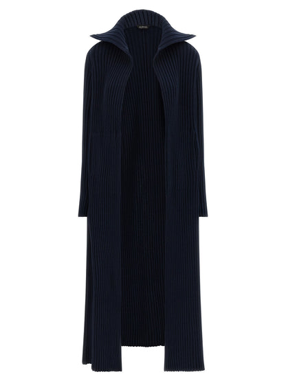 Balenciaga Ribbed Cardigan