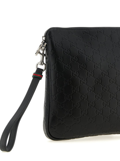 Gucci Gg Emblem Medium Shoulder Bag