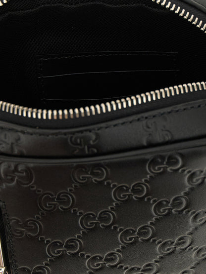 Gucci Gg Emblem Small Crossbody Bag