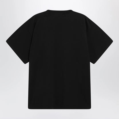 Balenciaga Paris Thunderstorm oversized black T-shirt