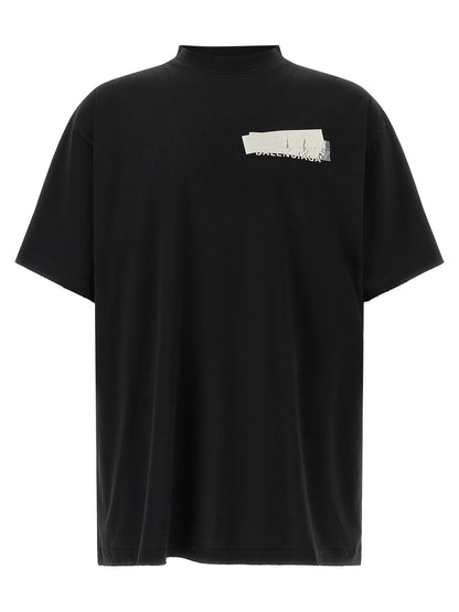Balenciaga Silver Tape T-shirt