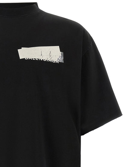Balenciaga Silver Tape T-shirt