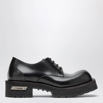 Balenciaga Denom derby shoes in calfskin leather