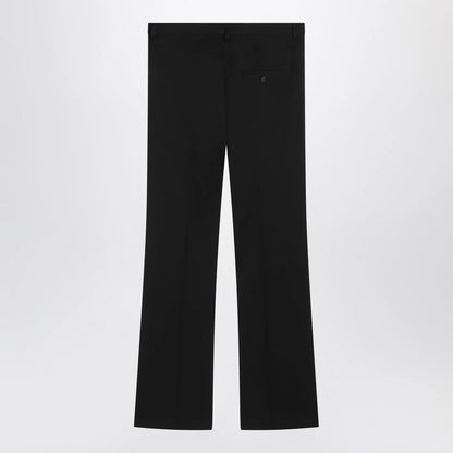 Balenciaga Black regular fit tailored trousers