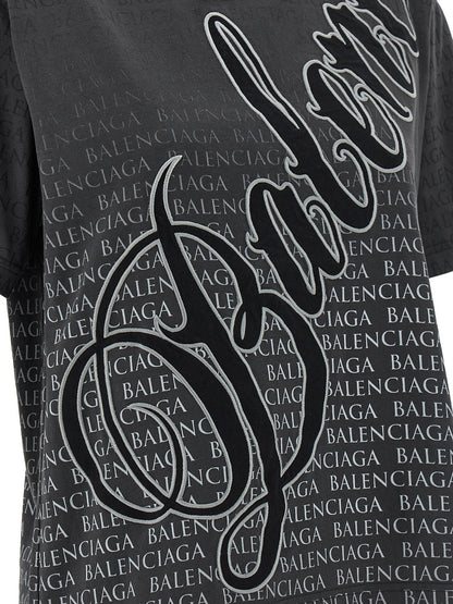 Balenciaga Cursive T-shirt