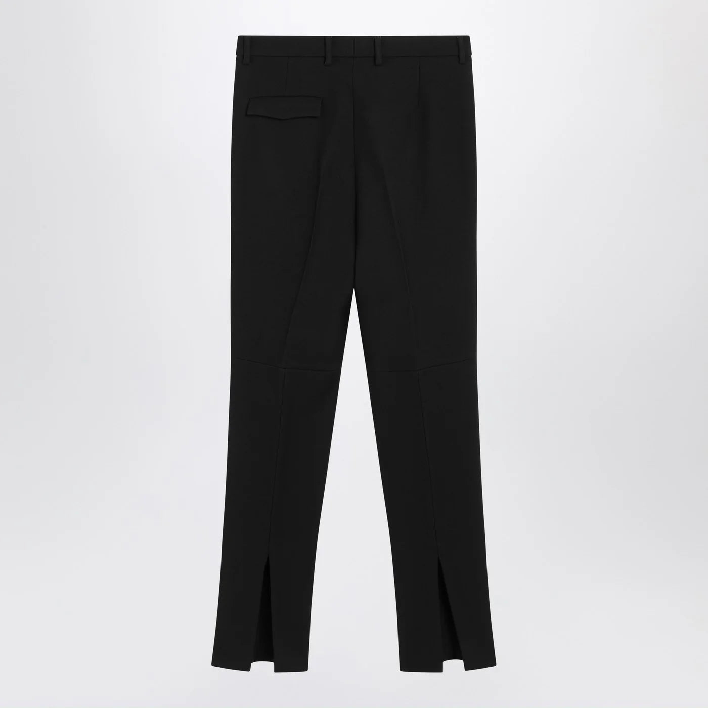 GUCCI Black skinny wool trousers