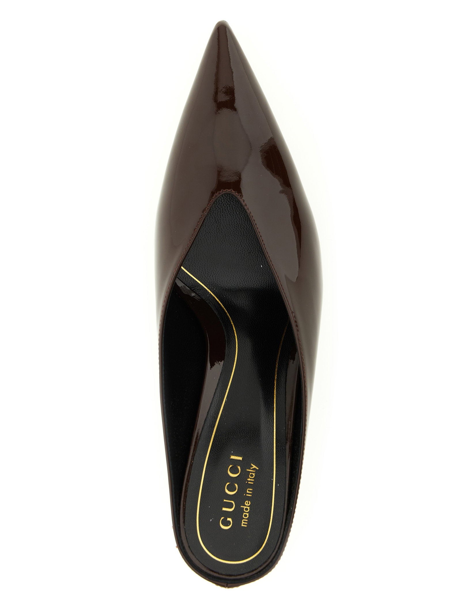 Gucci Patent Mules