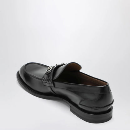GUCCI Black loafers with Horsebit