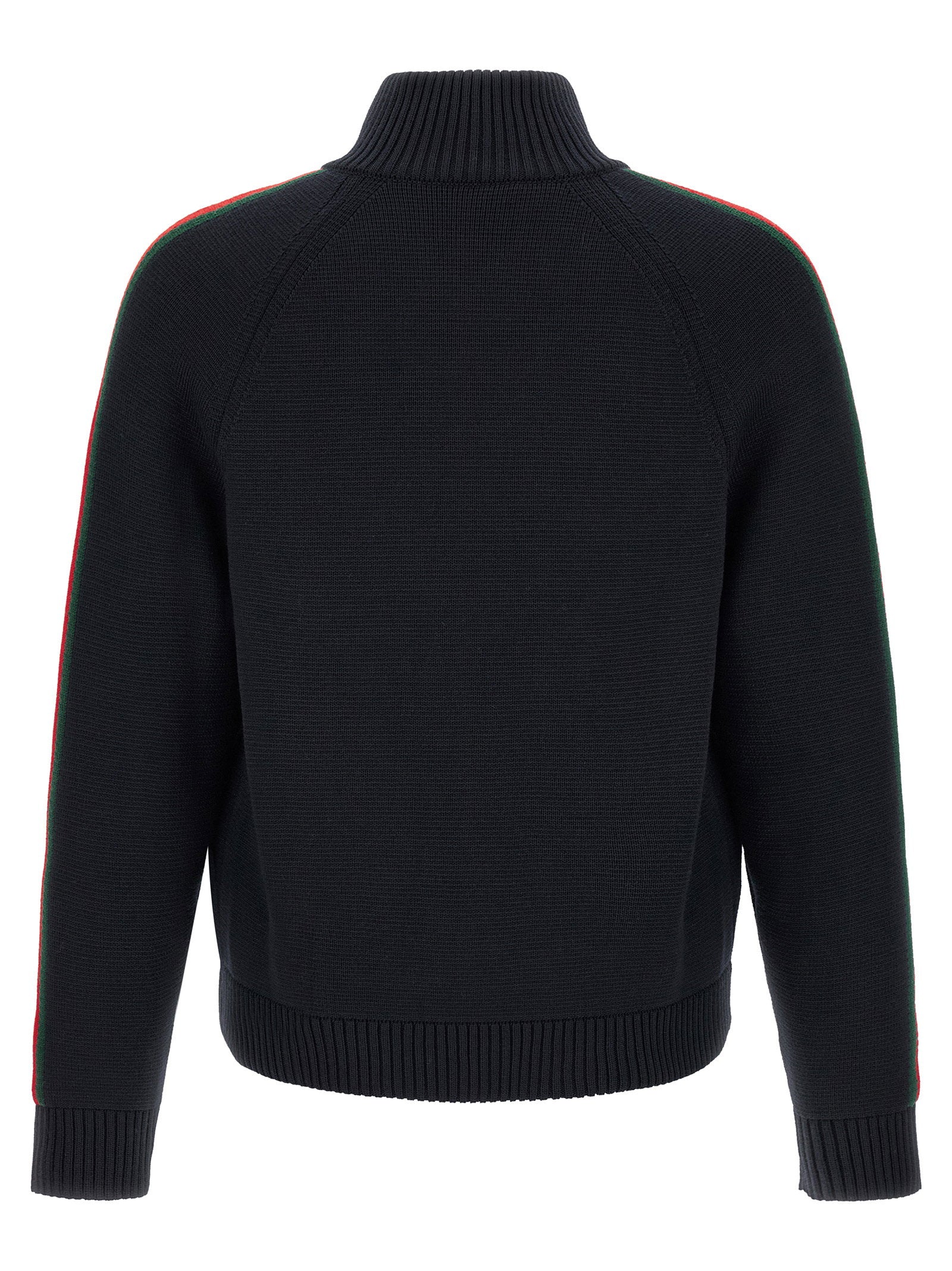 Gucci Web Ribbon Knitted Jacket