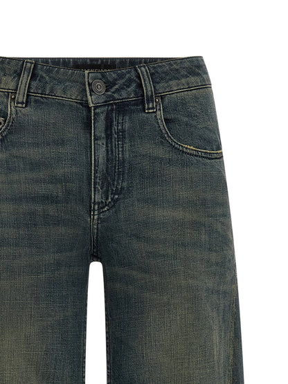 Balenciaga A Gamba Ampia Jeans