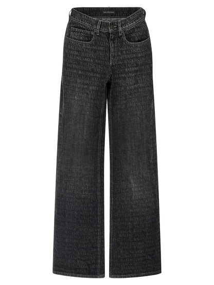 Balenciaga Wide Leg Jeans