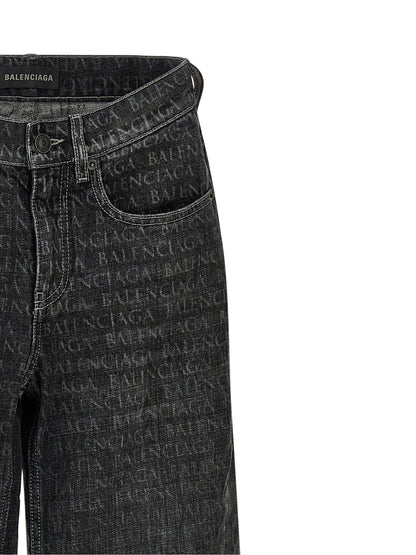 Balenciaga Wide Leg Jeans
