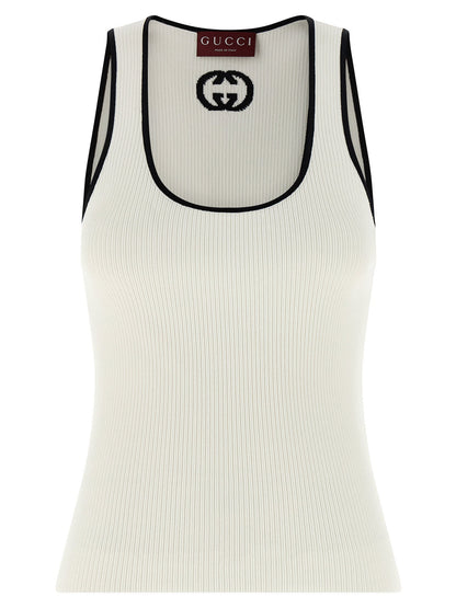 Gucci Incrocio Gg Tank Top