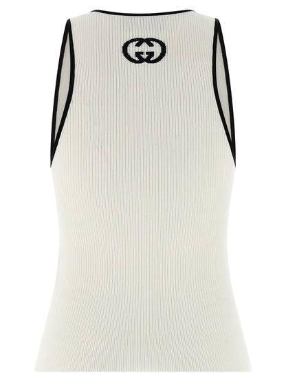 Gucci Incrocio Gg Tank Top