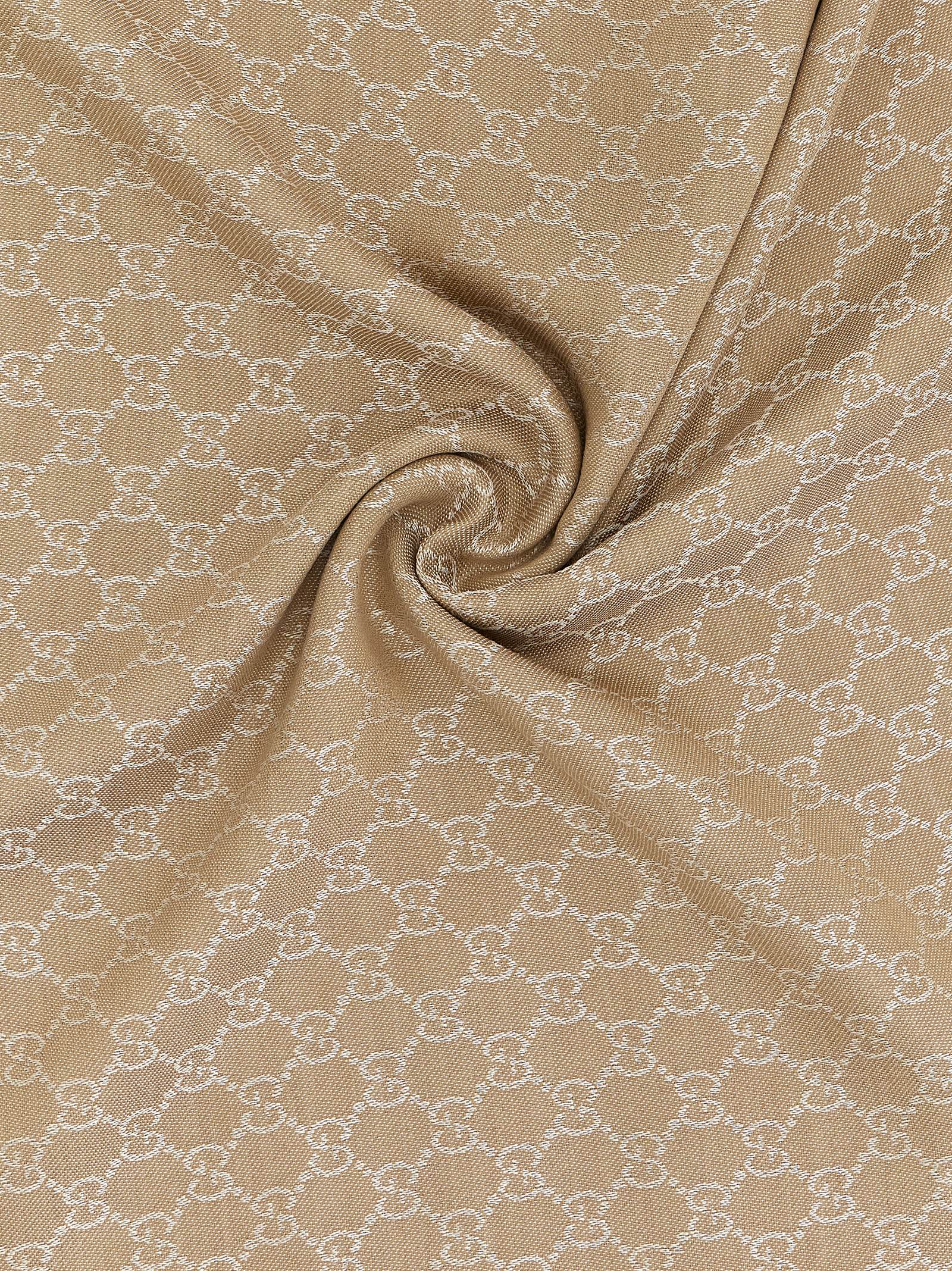 Gucci Wool And Silk Shawl Gg