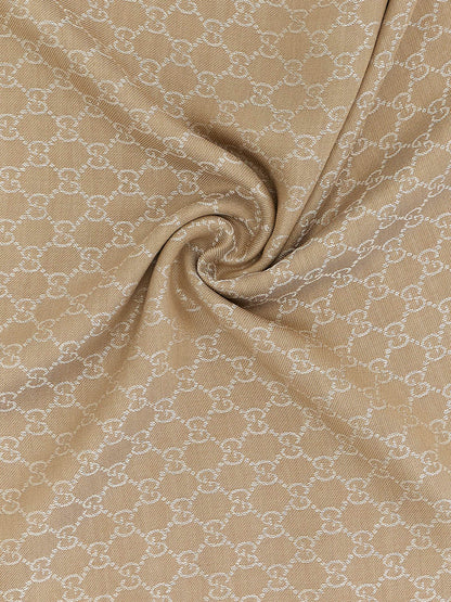 Gucci Wool And Silk Shawl Gg