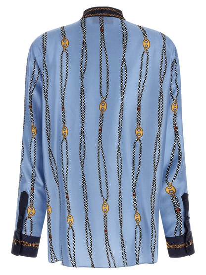 Gucci Lavallière Collar Shirt