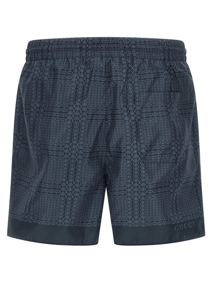 Gucci Incrocio Gg Swimsuit