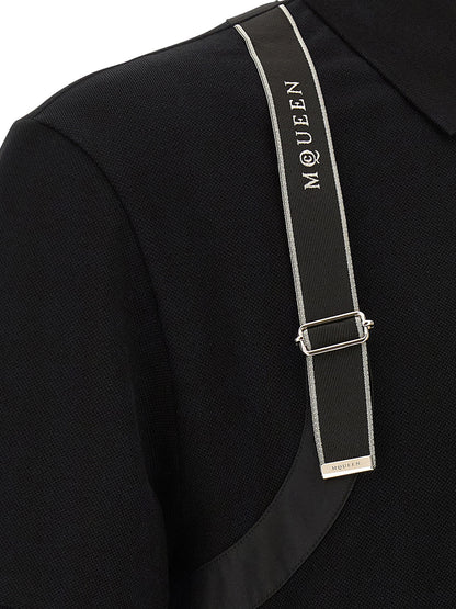 Alexander McQueen Harness Polo Shirt